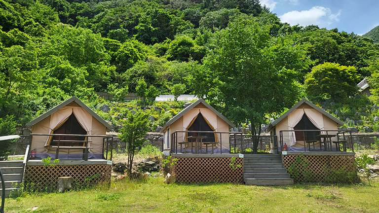 산막텐트 전경2